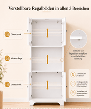Yorbay Küchenschrank Weiß mit 6 Ebenen - YW006-D073 - 4 - Yorbay.de