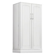 Yorbay Küchenschrank 120cm Weiß mit Doppeltür und Sensorlicht - YW007-D074 - 10 - Yorbay.de