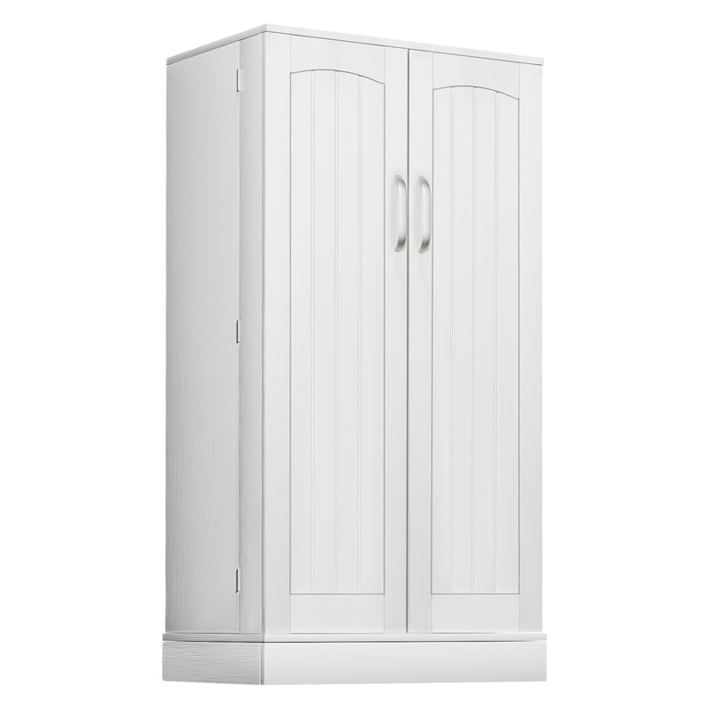 Yorbay Küchenschrank 120cm Weiß mit Doppeltür und Sensorlicht - YW007-D074 - 10 - Yorbay.de
