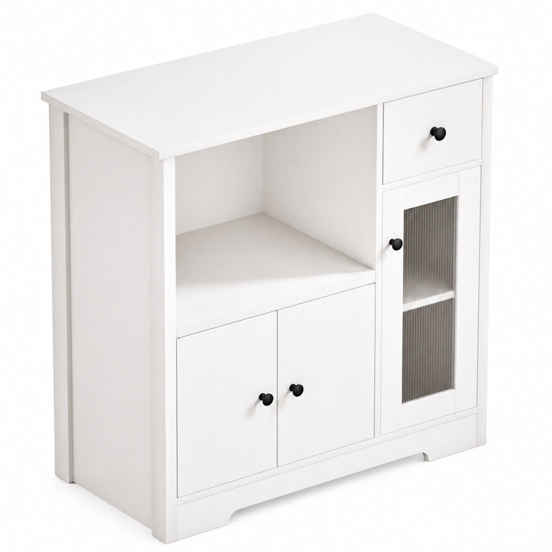 Yorbay Küchenschrank mit Schublade, 80 × 80 × 40 cm - YW009-D077 - 1 - Yorbay.de