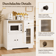 Yorbay Küchenschrank mit Schublade, 80 × 80 × 40 cm - YW009-D077 - 5 - Yorbay.de