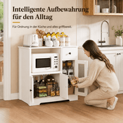 Yorbay Küchenschrank mit Schublade, 80 × 80 × 40 cm - YW009-D077 - 8 - Yorbay.de