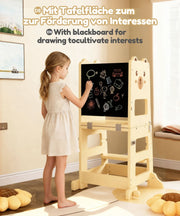 Yorbay 3 - in - 1 Montessori Kinder Lernturm in Bärenform - YB094-D050 - 6 - Yorbay.de