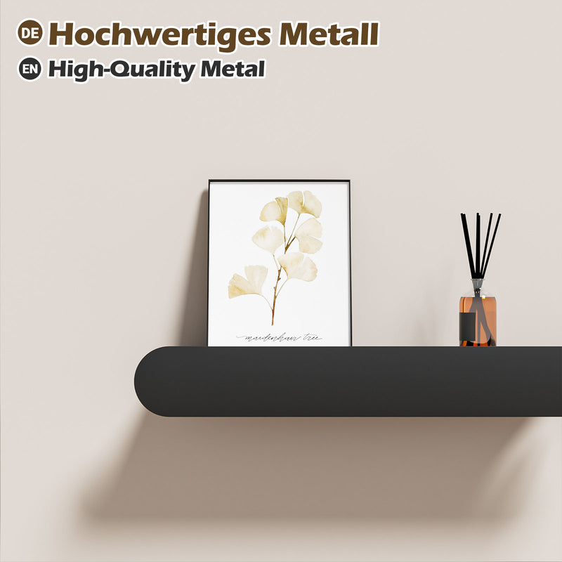 Yorbay Metall-Wandgarderobe mit Ablage und Haken, verschiedene Größen - YM001-N005 - 28 - Yorbay.de