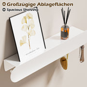 Yorbay Metall-Wandgarderobe mit Ablage und Haken, verschiedene Größen - YM001-N006 - 23 - Yorbay.de