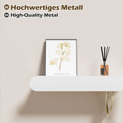Yorbay Metall-Wandgarderobe mit Ablage und Haken, verschiedene Größen - YM001-N006 - 20 - Yorbay.de