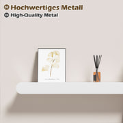 Yorbay Metall-Wandgarderobe mit Ablage und Haken, verschiedene Größen - YM001-N003 - 47 - Yorbay.de