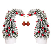 Yorbay Mini Künstlicher Weihnachtsbaum 2er Set 35 cm - YY030-O101 - 1 - Yorbay.de