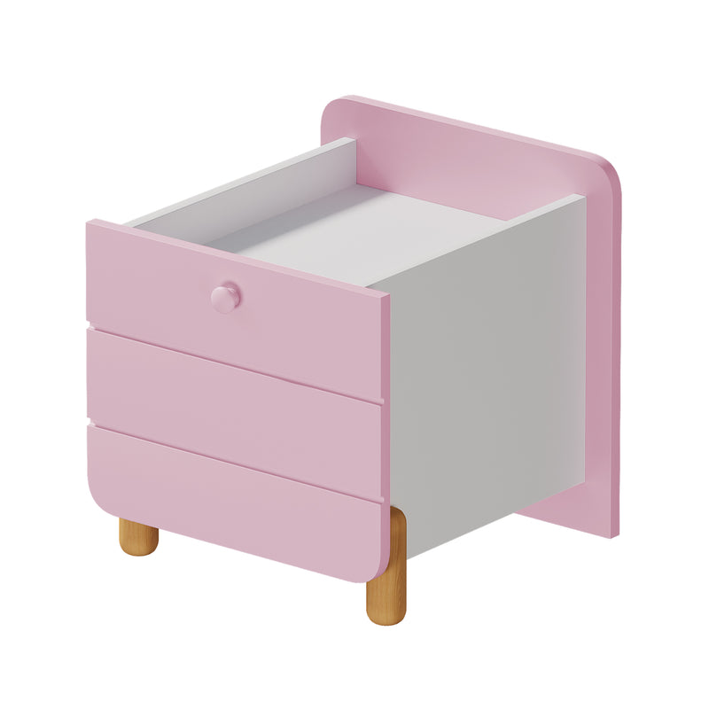 Nachttisch mit 1 Schubladen, 38,5 x 33 x 39,5 cm - YB - N623P195694H - 6 - Yorbay.de