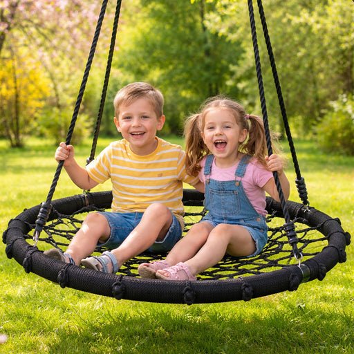 Yorbay Nestschaukel in Schwarz, Ø 120 cm und Ø 100 cm - S11B - 2 - Yorbay.de