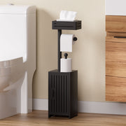 Yorbay freistehender Toilettenpapierhalter mit Stauraumschrank - YB131-Z118 - 11 - Yorbay.de