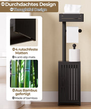 Yorbay freistehender Toilettenpapierhalter mit Stauraumschrank - YB131-Z118 - 14 - Yorbay.de