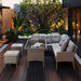 Rattan Gartenmöbel - Set für 7 Personen - YB - 31720678AAC - 3 - Yorbay.de