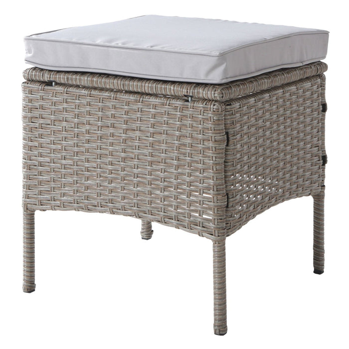 Rattan Gartenmöbel - Set für 7 Personen - YB - 31720678AAC - 5 - Yorbay.de