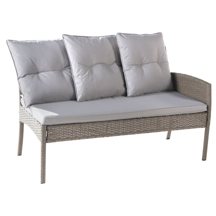 Rattan Gartenmöbel - Set für 7 Personen - YB - 31720678AAC - 6 - Yorbay.de