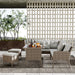 Rattan Gartenmöbel - Set für 7 Personen - YB - 31720678AAC - 10 - Yorbay.de