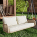 2 - Sitzer Rattan Gartenschaukel mit Sitzkissen - YB - WF320667AAA - 2 - Yorbay.de