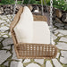 2 - Sitzer Rattan Gartenschaukel mit Sitzkissen - YB - WF320667AAA - 6 - Yorbay.de