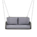 2 - Sitzer Rattan Gartenschaukel mit Sitzkissen - YB - WF320667AAE - 10 - Yorbay.de