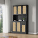 Rattan - Highboard mit 6 Türen und Schublade - YB - 323687689BAA - 9 - Yorbay.de