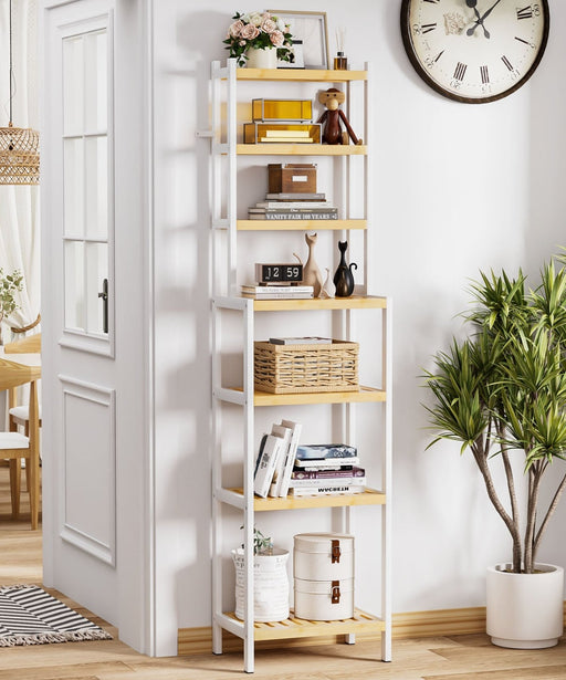 Yorbay Bambus Regal mit 7 Ebenen bis 110 kg - YB143-Z123 - 2 - Yorbay.de