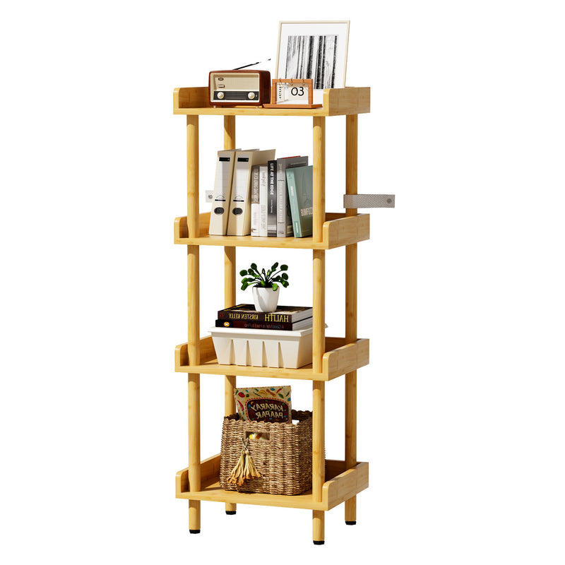 Yorbay wooden wine rack with glass holder