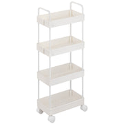 Yorbay schmaler 4 - stufiger Rollwagen mit Rollen für Nischen - YB140-T095A - 1 - Yorbay.de