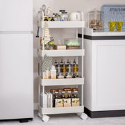 Yorbay schmaler 4 - stufiger Rollwagen mit Rollen für Nischen - YB140-T095A - 2 - Yorbay.de