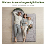 Yorbay Schlafsack 4 Jahreszeiten - 5°C - 10°C, 220×75 cm - YP030-W030 - 8 - Yorbay.de