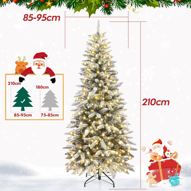 Yorbay schmaler künstlicher Weihnachtsbaum - O040 - 5 - Yorbay.de