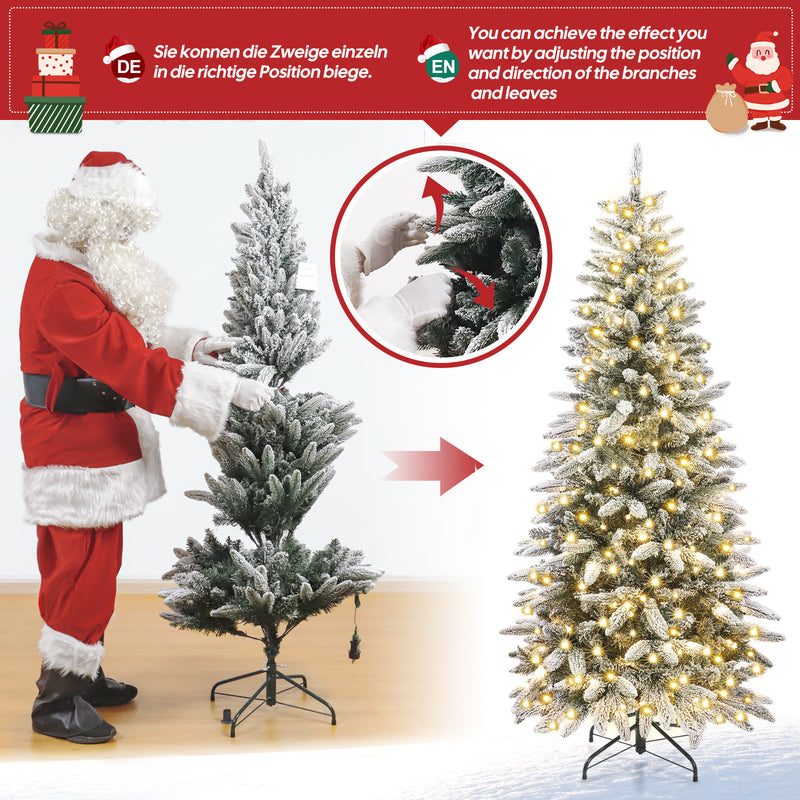 Yorbay schmaler künstlicher Weihnachtsbaum - O040 - 10 - Yorbay.de