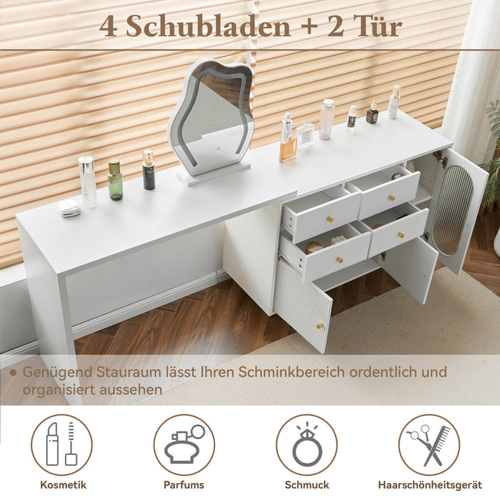 Schminktisch mit Schubladen und Beleuchtung N657P19281920W_7