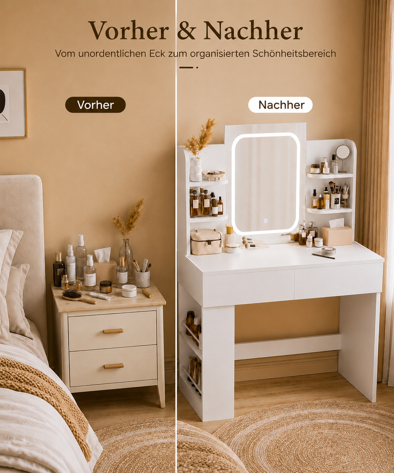 Yorbay Bamboo Standing Toilet Set