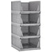 Yorbay stapelbare Schubladenbox, Kleiderschrank Organizer Set - YB001 - E016 - 17 - Yorbay.de