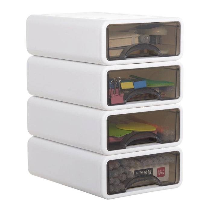 Yorbay stapelbare Schreibtisch - Organizer im Set aus Kunststoff - YB019 - E006 - 11 - Yorbay.de