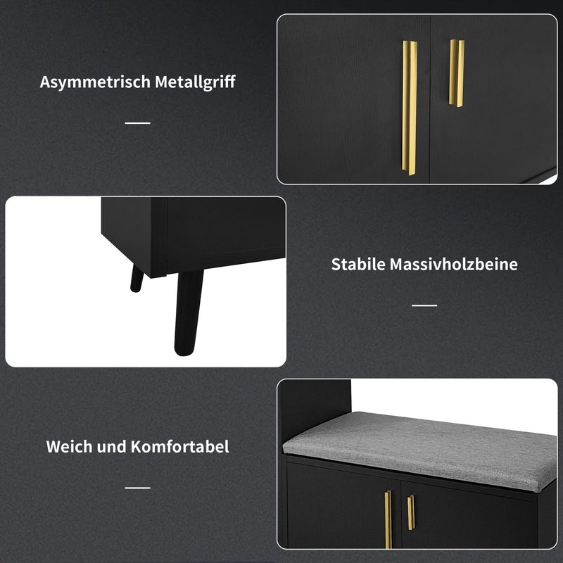 Schuhschrank mit Sitzfläche - YB - N657P242917W - 14 - Yorbay.de