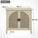 Schuhschrank mit Türen, verstellbaren Regalböden, 80 x 40 x 80,5 cm - YB - W1441P269145 - 3 - Yorbay.de