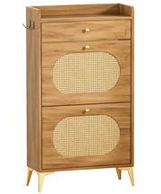 Yorbay Schuhschrank mit 2 Klappen, Schublade und Haken - YW028-D100 - 1 - Yorbay.de