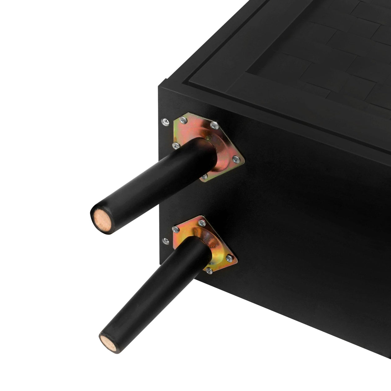 Schuhschrank mit 3 Ebenen & Streifendesign, 60 x 24 x 121 cm - YB - W1441P269073 - 16 - Yorbay.de