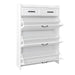 Schuhschrank mit drehbaren Klappen & 2 Schubladen, 80 x 23,5 x 120 cm - YB - RN3190867AAW - 7 - Yorbay.de