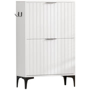 Yorbay Schuhschrank mit 2 Klappen für bis zu 12 Paar Schuhe, 94 x 60 x 23,5 cm - YW001-D066 - 1 - Yorbay.de