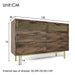 Sideboard - Kommode mit 6 Schubladen, 120 x 40 x 76 cm - YB - AB20577677D - 3 - Yorbay.de