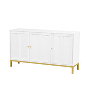 3 - türiges Sideboard mit Marmor - Tischplatte, 39,8 x 140 x 78,2 cm - YB - DE000010AAK - 1 - Yorbay.de