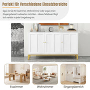 3 - türiges Sideboard mit Marmor - Tischplatte, 39,8 x 140 x 78,2 cm - YB - DE000010AAK - 7 - Yorbay.de