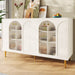 Modernes und schlichtes Sideboard mit Glastüren - YB - N620P20641516K - 8 - Yorbay.de