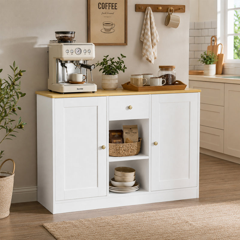 Yorbay Bamboo Standing Toilet Set