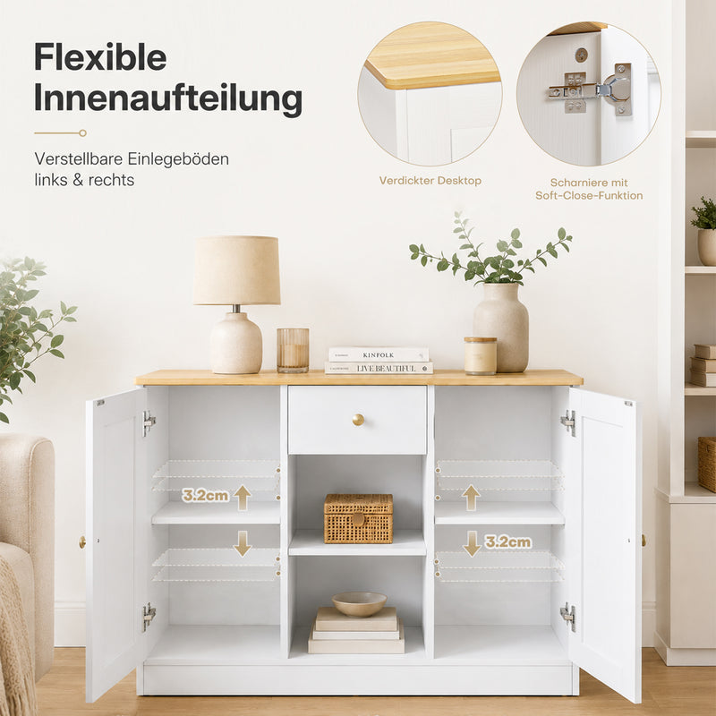 Yorbay Bamboo Standing Toilet Set