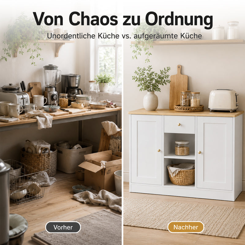 Yorbay Bamboo Standing Toilet Set