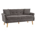 Polstersofa aus Chenille - Stoff mit dicken Kissen - YB - N653P222638Z - 15 - Yorbay.de