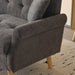 Polstersofa aus Chenille - Stoff mit dicken Kissen - YB - N653P222638Z - 20 - Yorbay.de